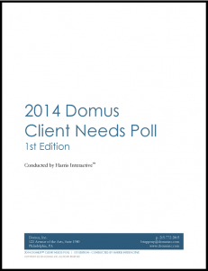 2014 Domus Client Needs Poll 